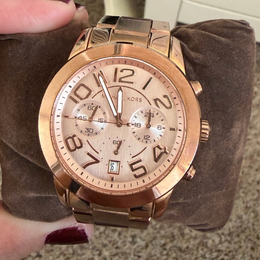 Michael Kors Women’s Watch in Rose Gold Tone